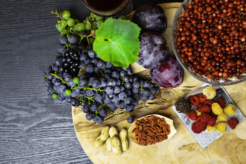 food rich with resveratrol